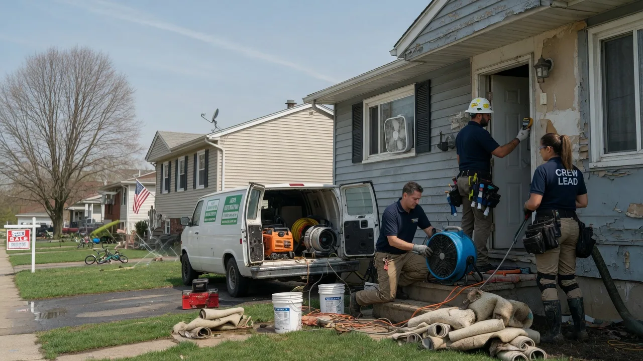 Flood Cleanup in Fort Gibson, OK near me